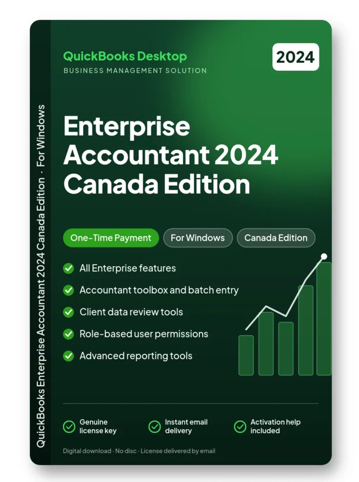 Quickbooks Enterprise Accountant 2024 Canada Edition – One-Time Payment